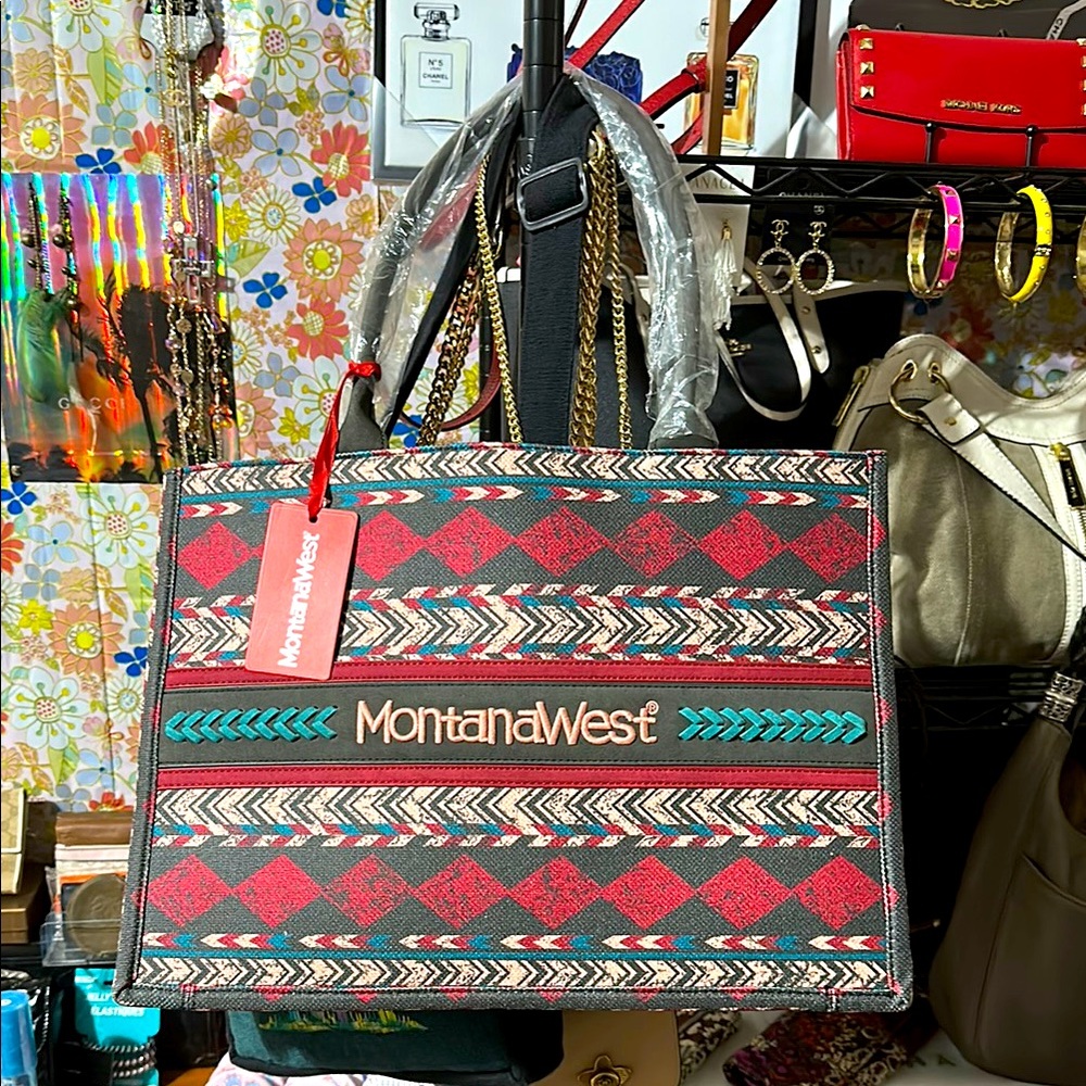 Montana West Tote NWT